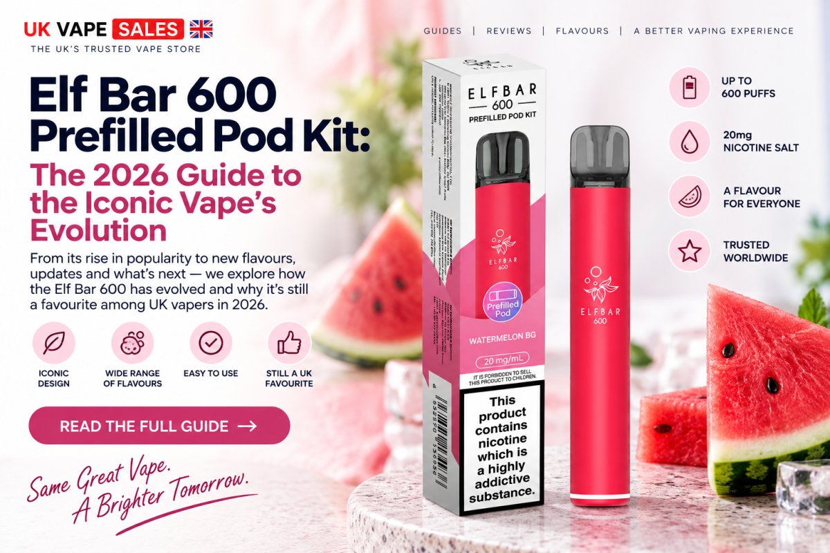 Elf Bar 600 Prefilled Pod Kit: The 2026 Guide to the Iconic Vape’s Evolution