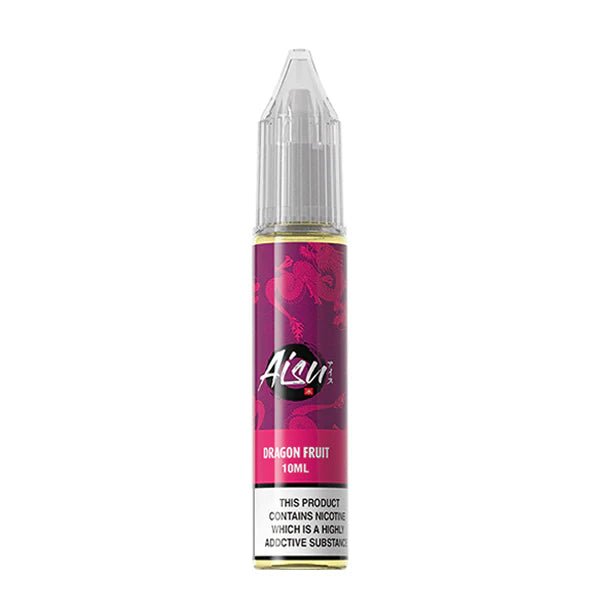 Aisu Nic Salts dragon fruit 10ml nic salt bottle on white background - uk vape sales
