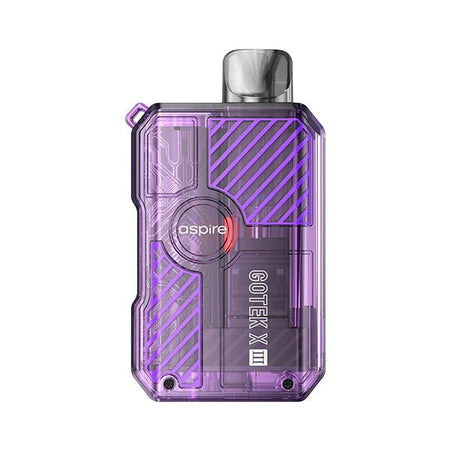 Aspire Gotek X3 Vape Kit - Purple Kit On White Background - UK Vape Sales
