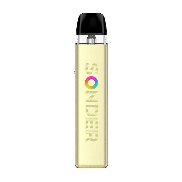 GeekVape Sonder Q 2 Vape Kit Apricot Yellow Kit On White Background- UK Vape Sales
