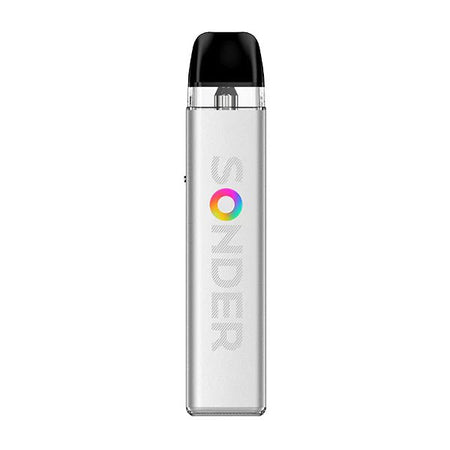 GeekVape Sonder Q 2 Vape Kit Moonlight Silver Kit On White Background- UK Vape Sales
