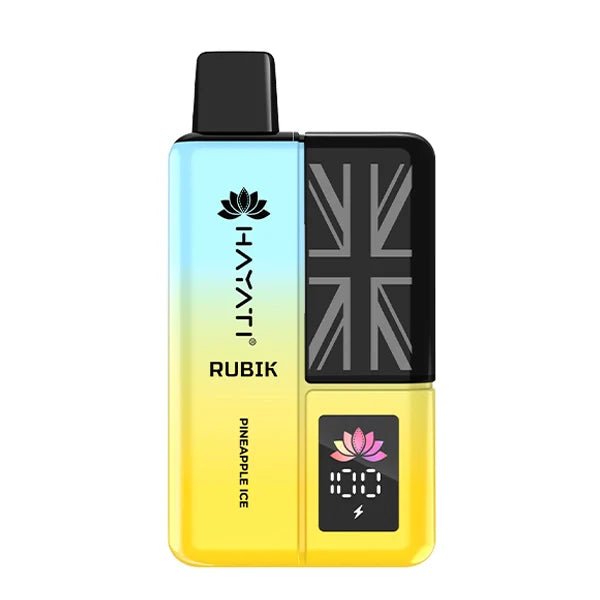 Hayati Rubik 7000 vape kit pineapple ice device on a white background - uk vape sales