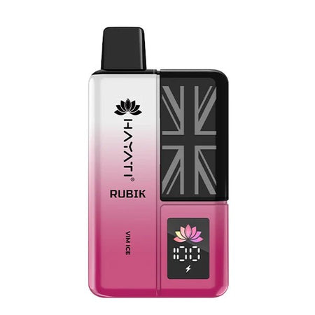 Hayati Rubik 7000 vape kit vim ice device on a white background - uk vape sales