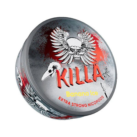 Killa Nicotine Pouches Banana Ice Nicotine Pouch - UK Vape Sales