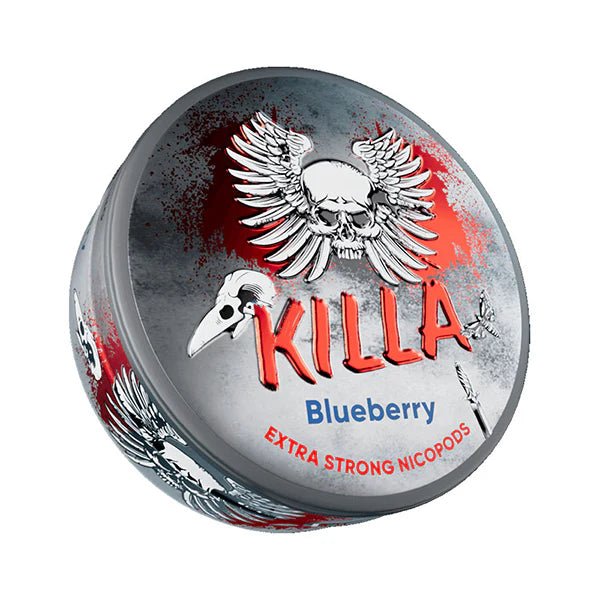 Killa Nicotine Pouches Blueberry Nicotine Pouch - UK Vape Sales