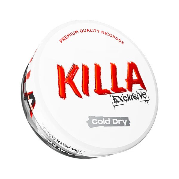 Killa Exclusive Nicotine Pouches Cold Dry Nicotine Pouch - UK Vape Sales