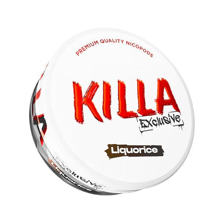 Killa Exclusive Nicotine Pouches Liquorice Nicotine Pouch - UK Vape Sales