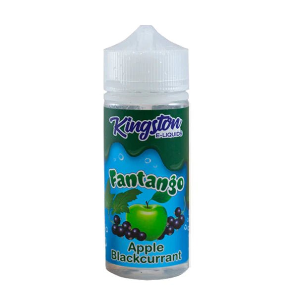 Kingston Fantango E-Liquid apple blackcurrant 100ml e-liquid bottle on a white background - UK vape sales