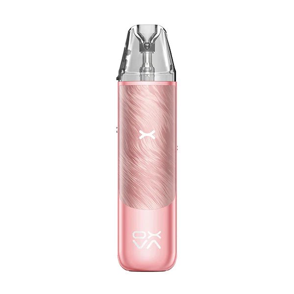 OXVA Nexlim GO Vape Kit - rose pink kit on white background - uk vape sales
