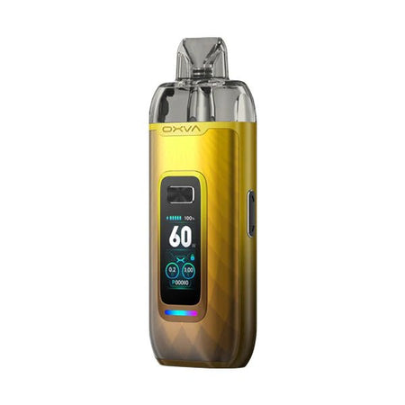 OXVA Vprime Vape Kit glorious gold pod kit on white background - UK Vape Sales