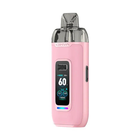 OXVA Vprime Vape Kit sakura pink pod kit on white background - UK Vape Sales
