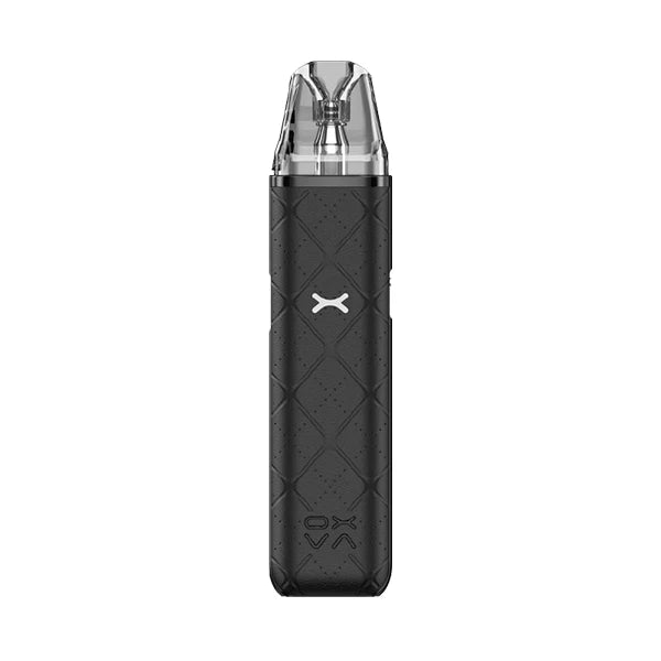 OXVA Xlim Go Vape Kit black pod kit on white background - UK Vape Sales