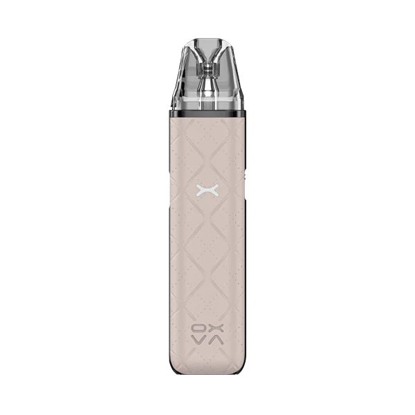 OXVA Xlim Go Vape Kit light brown pod kit on white background - UK Vape Sales
