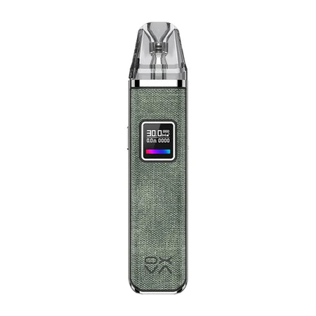 OXVA Xlim Pro Vape Kit denim green pod kit on white background - UK Vape Sales