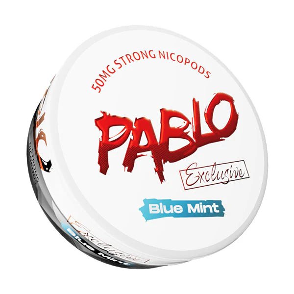 Pablo Exclusive Nicotine Pouches Blue Mint Nicotine Pouch - UK Vape Sales