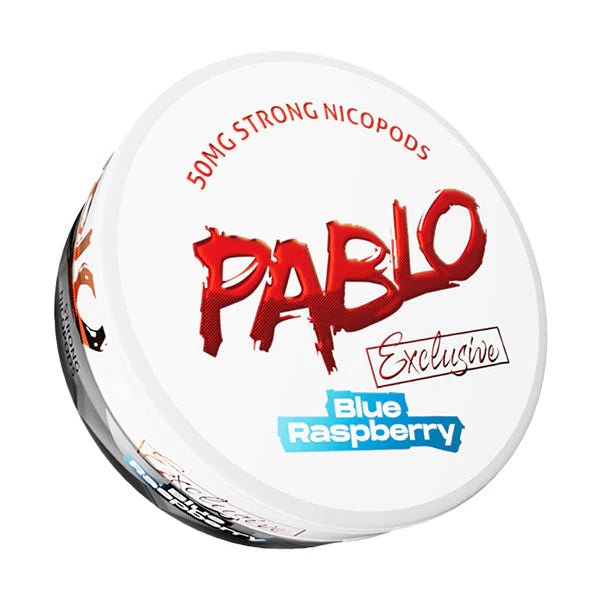 Pablo Exclusive Nicotine Pouches Blue Raspberry Nicotine Pouch - UK Vape Sales