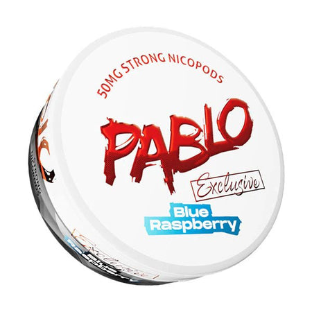 Pablo Exclusive Nicotine Pouches Blue Raspberry Nicotine Pouch - UK Vape Sales