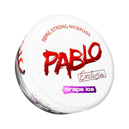 Pablo Exclusive Nicotine Pouches Grape Ice Nicotine Pouch - UK Vape Sales