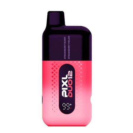 PIXL Duo 12 vape kit strawberry edition device on a white background - uk vape sales