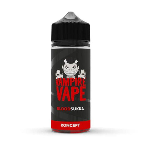 Vampire Vape Koncept E-Liquid bloodsukka 100ml e-liquid bottle on a white background - uk vape sales