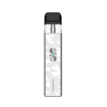 Vaporesso Xros 4 Mini Vape Kit Camo Silver pod Kit On White Background - UK Vape Sales