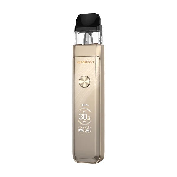 Vaporesso Xros Pro 2 Vape Kit - Glittering Gold Kit On White Background - UK Vape Sales