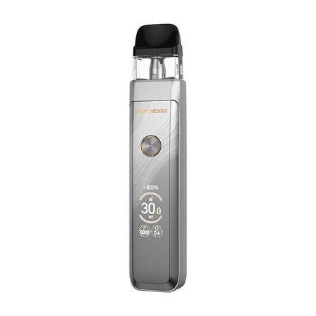 Vaporesso Xros Pro 2 Vape Kit - Glittering Silver Kit On White Background - UK Vape Sales