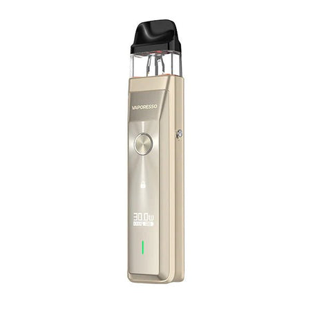 Vaporesso Xros Pro Vape Kit Champagne Gold pod Kit on White Background - UK Vape Sales