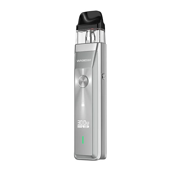 Vaporesso Xros Pro Vape Kit Silver pod Kit On White Background - UK Vape Sales