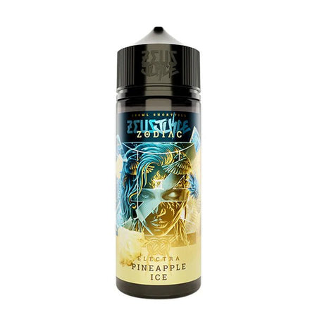 Zeus Juice zodiac electra 100ml e-liquid bottle on white background - uk vape sales