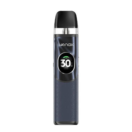 GeekVape Wenax Q2 Vape Kit Vinca Monet Blue pod Kit On White Background - UK Vape Sales