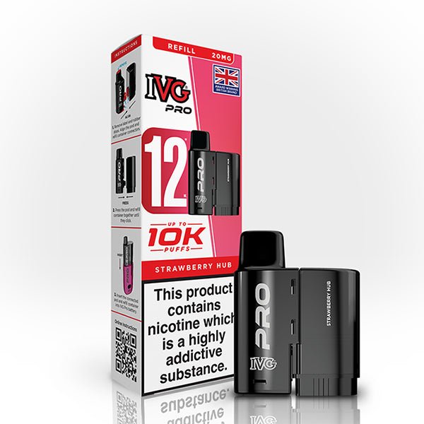 IVG Pro 12 Refill Pods - UK Vape Sales