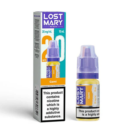 Lost Mary Nic Salts gami 10ml nic salt bottle with packaging - uk vape sales
