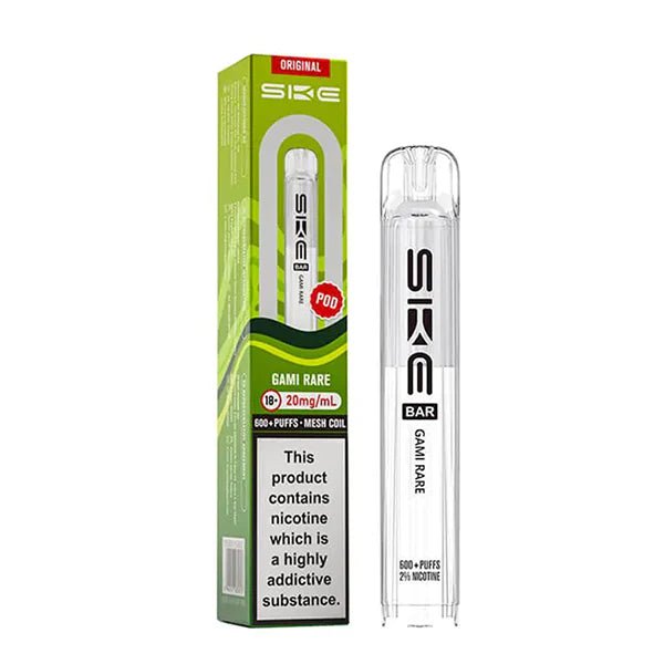 SKE Bar Original Refill Pods gami rare pod with packaging on a white background - uk vape sales