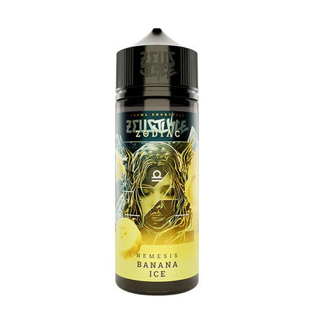 Zeus Juice zodiac nemesis 100ml e-liquid bottle on white background - uk vape sales